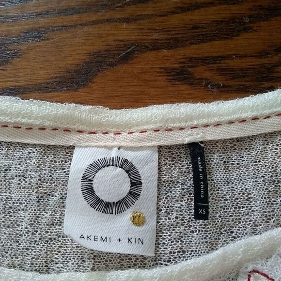 Anthrpologie Akemi+kin poets lace floral top - Picture 3 of 5